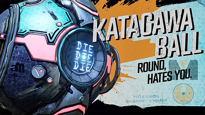 You fight Katagawa Ball during the Space-Laser Tag mission - Katagawa Ball | Opponent in Borderlands 3 - Tougher opponents - Borderlands 3 Guide