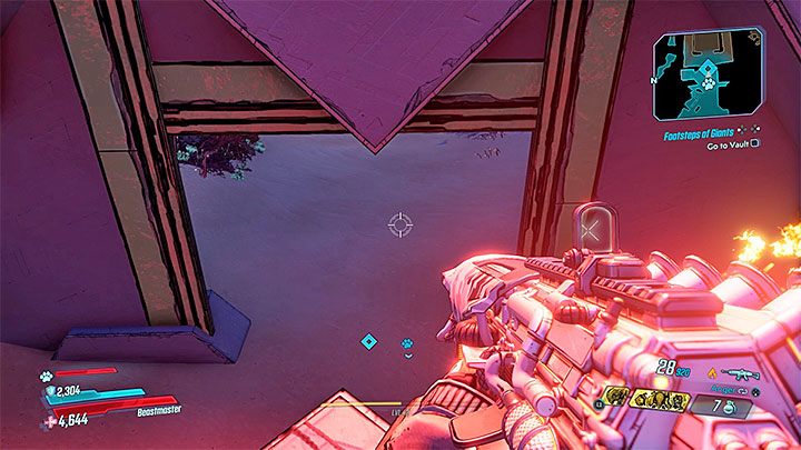 The passage is blocked by vegetation - get close to a barricade and use a melee attack - Footsteps of Giants | Borderlands 3 Walkthrough - Main Quests - Borderlands 3 Guide