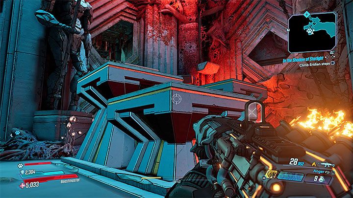 Follow your allies and wait until Tannis unlocks the entrance to the Control Console - In the Shadow of Starlight | Borderlands 3 Walkthrough - Main Quests - Borderlands 3 Guide