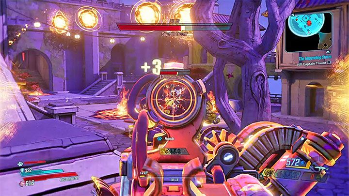 The second group - various kinds of projectiles - The Impending Storm | Borderlands 3 Walkthrough - Main Quests - Borderlands 3 Guide