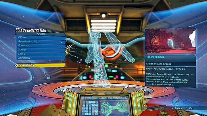 After adding each quest to your log you must return to the Sanctuary and use the computer on the Captains Bridge to count the flight to the location associated with the raid - Other - Circles of Slaughter and Trials | Borderlands 3 Side Quests - Side Missions - Borderlands 3 Guide