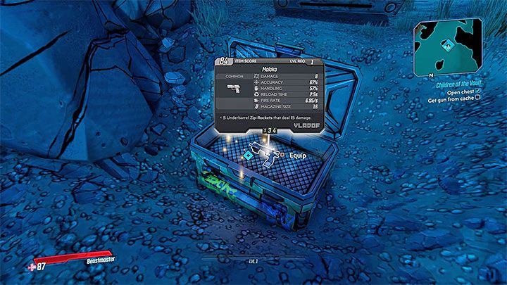 Follow Claptrap - you will learn how to crouch and jump, you will get to the chest with weapons - Children of the Vault | Borderlands 3 Walkthrough - Main Quests - Borderlands 3 Guide