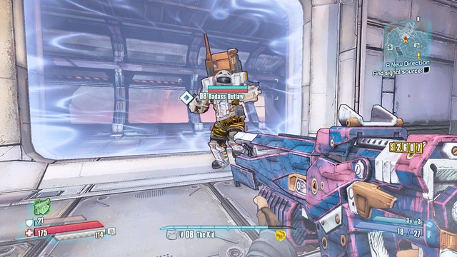 After the door opens, kill the opponents - A New Direction - Main missions - Borderlands: The Pre-Sequel! - Game Guide and Walkthrough