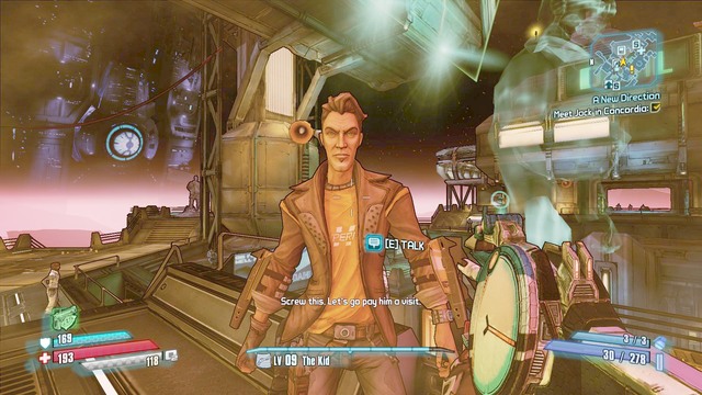 Return to Concordia, now, and talk to Jack - A New Direction - Main missions - Borderlands: The Pre-Sequel! - Game Guide and Walkthrough