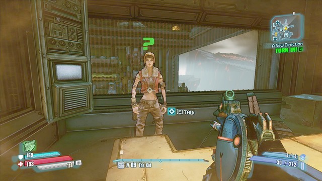 Eliminate the laser cannons and the opponents, and get to the room, where there is Meriff - A New Direction - Main missions - Borderlands: The Pre-Sequel! - Game Guide and Walkthrough