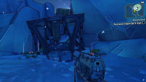 Afterwards head further to the passage where you will find a few chests - My First Gun/Blindsided | Main missions walkthrough for Borderlands 2 - Main missions - Borderlands 2 Game Guide