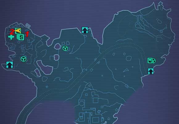 1) Karima - The Overlooked: Shields Up | The Highlands side missions in Borderlands 2 - The Highlands - Borderlands 2 Game Guide