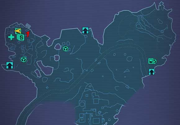 1) Karima - The Overlooked: This Is Only a Test | The Highlands missions in Borderlands 2 - The Highlands - Borderlands 2 Game Guide