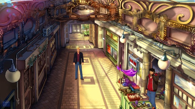 Meet a very nice stallholder - George - Henris Apartment, Vera Security - Paris - Broken Sword: The Serpents Curse - Game Guide and Walkthrough