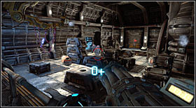 You will eventually reach a big warehouse filled with crates - Act VII - Chapter 2 - p. 1 - Walkthrough - Bulletstorm - Game Guide and Walkthrough