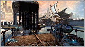 Once the bridge is lowered, lower its second part using the leash and move on - Act III - Chapter 1 - p. 1 - Walkthrough - Bulletstorm - Game Guide and Walkthrough