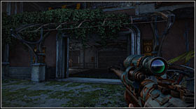 Once all the enemies are dead, go to the nearby building and head to the other side (no one will attack you inside) - Act III - Chapter 1 - p. 1 - Walkthrough - Bulletstorm - Game Guide and Walkthrough