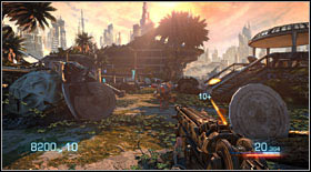 After getting to open space, be ready for another fight with a group of enemies bigger than before - Act III - Chapter 1 - p. 1 - Walkthrough - Bulletstorm - Game Guide and Walkthrough