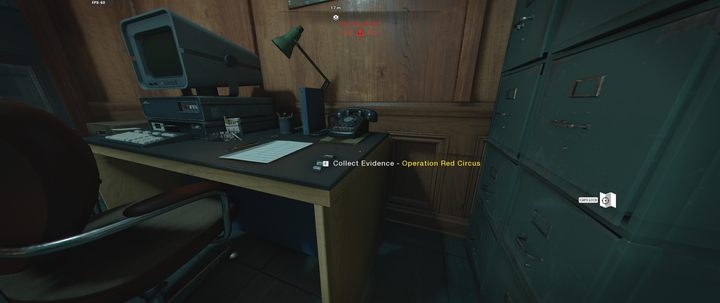The watch is right next to the computer in the data entry room. - Call of Duty Cold War: Desperate Measures - evidence - Evidence - Call of Duty Cold War Guide