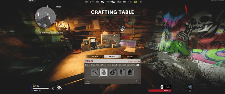 You can gear up at the table for the next waves of zombies. - Call of Duty Cold War: Zombies - Beginner tips - Zombie mode - Call of Duty Cold War Guide