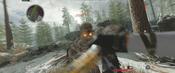 At first you can use the knife or rifle stock to kill zombies - later, however, they get too tough for it. - Call of Duty Cold War: Zombies - Beginner tips - Zombie mode - Call of Duty Cold War Guide