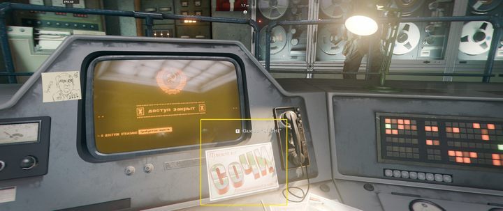 You can guess the password by using the hint by the monitor - Call of Duty Cold War: Redlight, Greenlight - walkthrough - Walkthrough - Call of Duty Cold War Guide