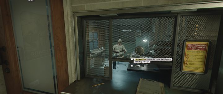 Show the key to the guard or you won't get in - Call of Duty Cold War: Desperate Measures - walkthrough - Walkthrough - Call of Duty Cold War Guide