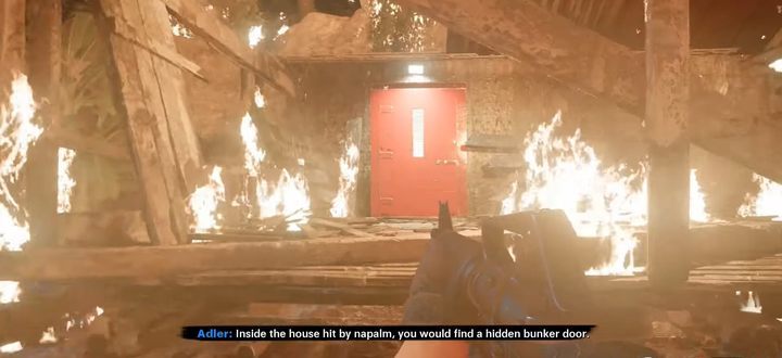 A napalm drop will unlock a door for you in one of the huts - Call of Duty Cold War: Break on Through - walkthrough - Walkthrough - Call of Duty Cold War Guide