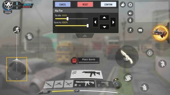 This controls variant offers automatic shooting - Controls in Call of Duty Mobile - Appendix - Call of Duty Mobile Guide