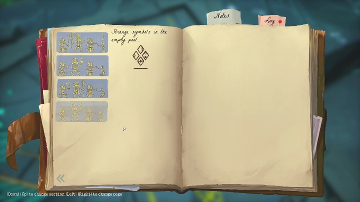 This mural is behind the tent - Call of the Sea: Chapter 4, Quite a show - notes - Notes - Call of the Sea Guide