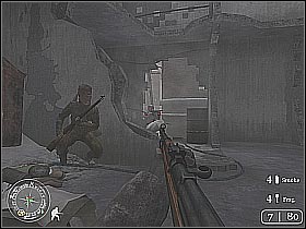 6 - Repairing the Wire - Not One Step Backwards! - Call of Duty 2 - Game Guide and Walkthrough