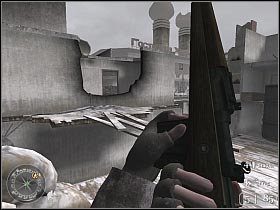 You will be surprised by a small group of enemy soldiers - Repairing the Wire - Not One Step Backwards! - Call of Duty 2 - Game Guide and Walkthrough