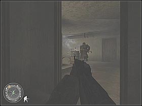 Continue the exploration of the whole complex (screen 1) - Repairing the Wire - Not One Step Backwards! - Call of Duty 2 - Game Guide and Walkthrough