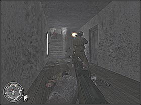 You can starting heading towards the exit - Repairing the Wire - Not One Step Backwards! - Call of Duty 2 - Game Guide and Walkthrough