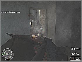 Start shooting at the another group of enemy soldiers - The End of the Beginning - The Battle of El Alamein - Call of Duty 2 - Game Guide and Walkthrough