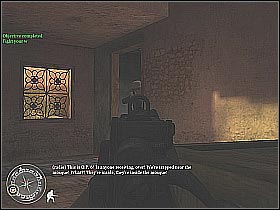 I would recommend taking a machine gun (MP-40) from one of the killed soldiers - Armored Car Escape - Rommel's Last Stand - Call of Duty 2 - Game Guide and Walkthrough