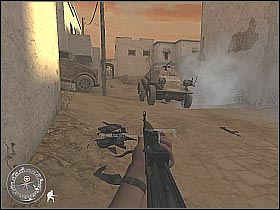 6 - Armored Car Escape - Rommel's Last Stand - Call of Duty 2 - Game Guide and Walkthrough