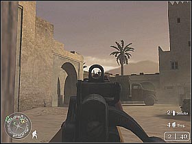 Taking care of the first group shouldn't be a problem - Assault on Matmata - Rommel's Last Stand - Call of Duty 2 - Game Guide and Walkthrough