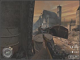 Keep pushing forward - Prisoners of War - The Battle for Caen - Call of Duty 2 - Game Guide and Walkthrough