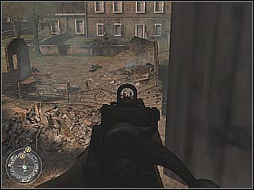 Start moving forward - Prisoners of War - The Battle for Caen - Call of Duty 2 - Game Guide and Walkthrough