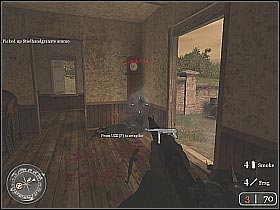 Start off by choosing one of the windows - Prisoners of War - The Battle for Caen - Call of Duty 2 - Game Guide and Walkthrough