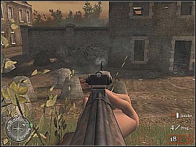 There are no major surprises planned for the next 30-40 seconds - Prisoners of War - The Battle for Caen - Call of Duty 2 - Game Guide and Walkthrough