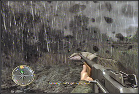 Now you just need to move left and eliminate opponents along the way - Chapter II: The Island - Game Guide - Call of Duty 3 Game Guide