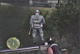 Another mission starts after you jump off the burning plane - Chapter III: Night Drop - Game Guide - Call of Duty 3 Game Guide