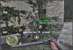 Still follow the spots on the map - Chapter III: Night Drop - Game Guide - Call of Duty 3 Game Guide