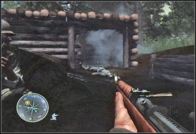 Run quickly to the bunker - Chapter VIII: The Forest - Game Guide - Call of Duty 3 Game Guide