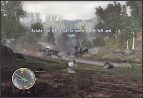 Kill the soldiers inside (#1) and get to the other side - Chapter VIII: The Forest - Game Guide - Call of Duty 3 Game Guide