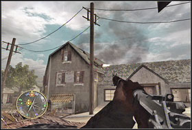 You must destroy three machine gun posts - Chapter XII: The Corridor of Death - Game Guide - Call of Duty 3 Game Guide