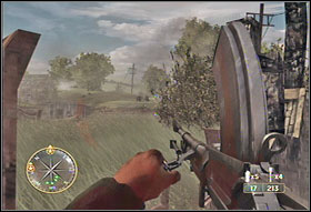 Run quickly to the other side of the street - Chapter XII: The Corridor of Death - Game Guide - Call of Duty 3 Game Guide