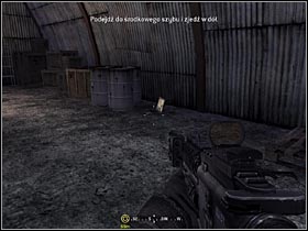 After destroying 2 armoured vehicles, head towards a hangar which is on the south-east part of the square - Intel Data - part 1 | Intel Data locations in COD Modern Warfare Remastered - Intel Data - Call of Duty 4 Modern Warfare Remastered Guide