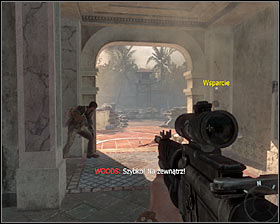 Now you can come back to the main room inside the burning building - Operation 40 - p. 2 - Walkthrough - Call of Duty: Black Ops Game Guide & Walkthrough