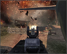 Now you have to use the cannon situated inside the plane - Operation 40 - p. 2 - Walkthrough - Call of Duty: Black Ops Game Guide & Walkthrough