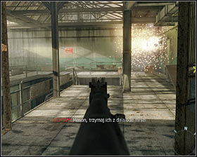 Reznow will soon reach armored door of the warehouse #1 and here the biggest battle will take place - Vorkuta - p. 2 - Walkthrough - Call of Duty: Black Ops Game Guide & Walkthrough