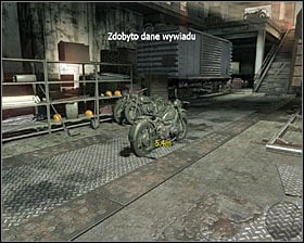 At the beginning check the drawers situated behind the motorbike Reznow is sitting on #1 - Vorkuta - p. 3 - Walkthrough - Call of Duty: Black Ops Game Guide & Walkthrough