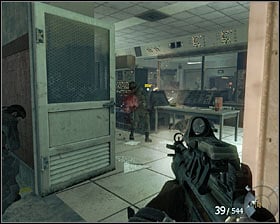 Carefully secure all corridors #1 - Executive Order - p. 2 - Walkthrough - Call of Duty: Black Ops Game Guide & Walkthrough